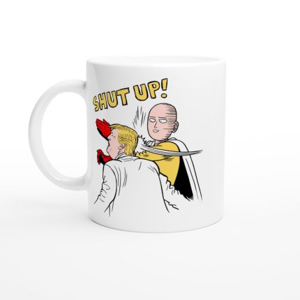 One Punch Man 6 White 11oz Ceramic Mug