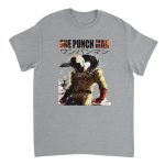 One Punch Man Saitama Heavyweight Unisex Crewneck T-shirt