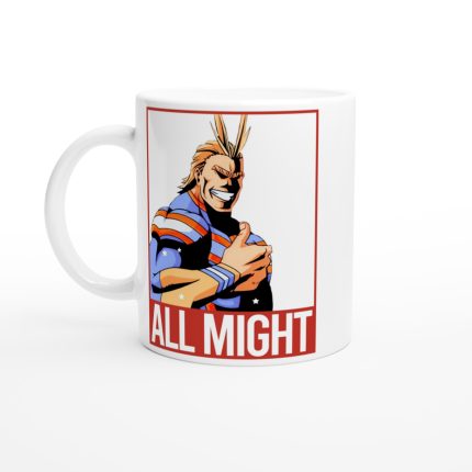My Hero Academia 4 White 11oz Ceramic Mug