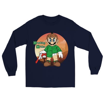Super Mario 10 Classic Unisex Longsleeve T-shirt