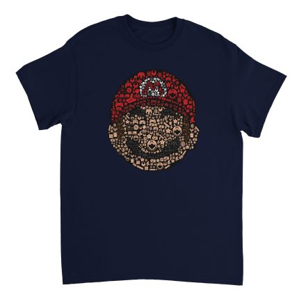 Super Mario 2 Heavyweight Unisex Crewneck T-shirt