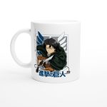 Attack On Titan 5 White 11oz Ceramic Mug