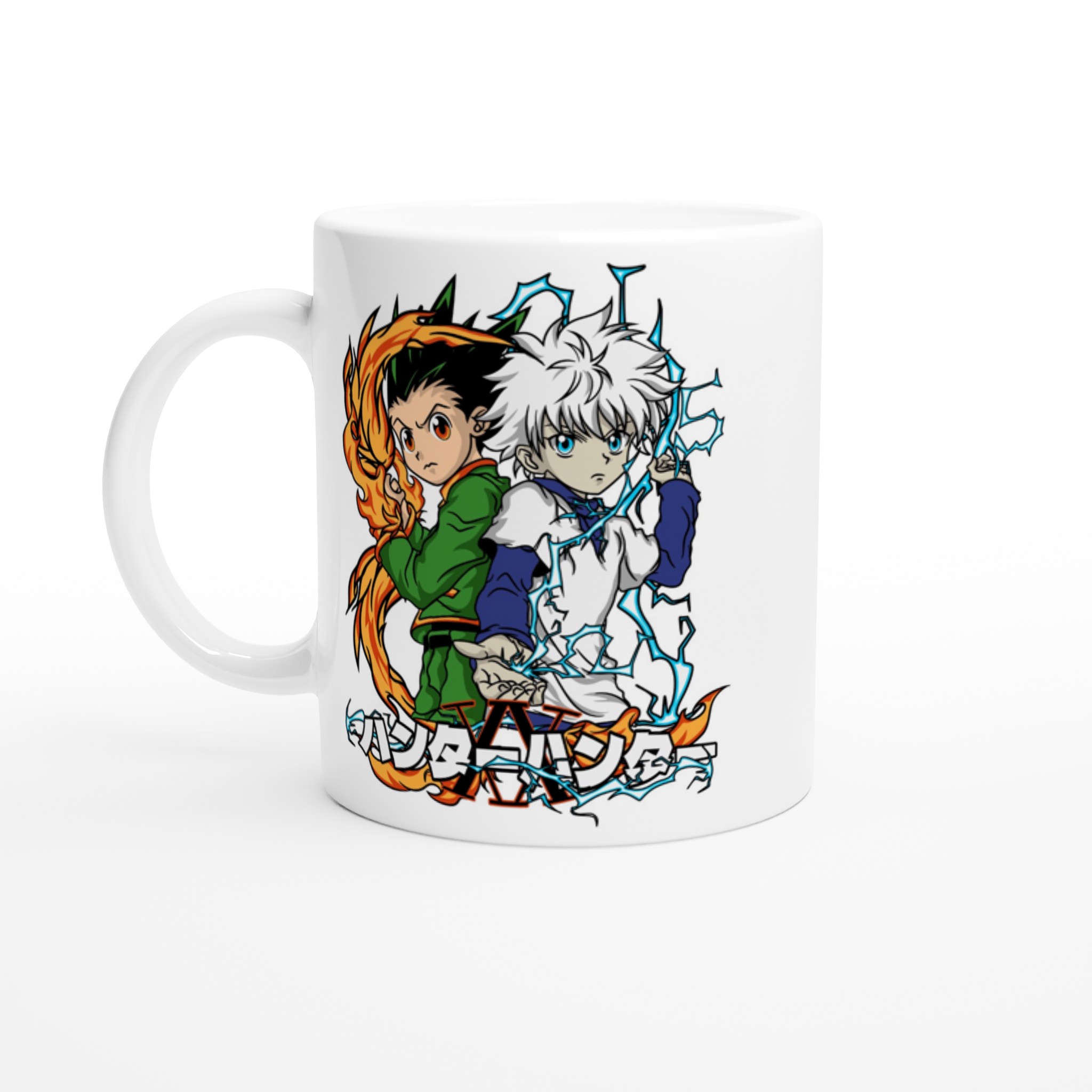 HunterXHunter White 11oz Ceramic Mug HunterXHunter White 11oz Ceramic Mug
