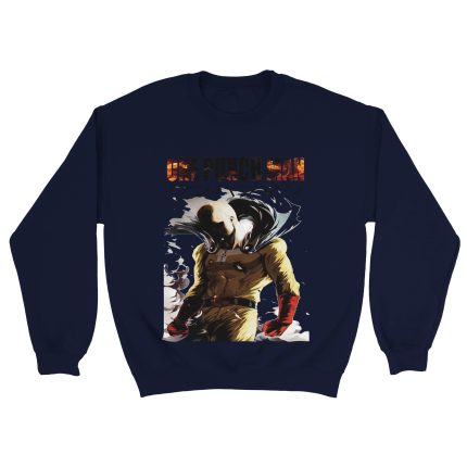 One Punch Man Saitama Classic Unisex Crewneck Sweatshirt