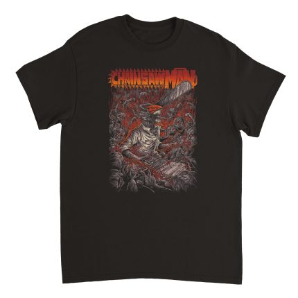 Chainsaw Man 7 Heavyweight Unisex Crewneck T-shirt
