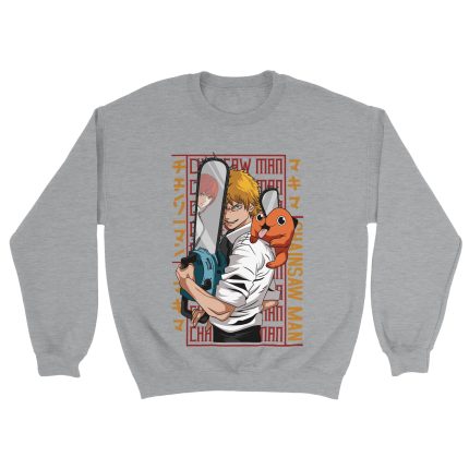 Chainsaw Man 4 Classic Unisex Crewneck Sweatshirt