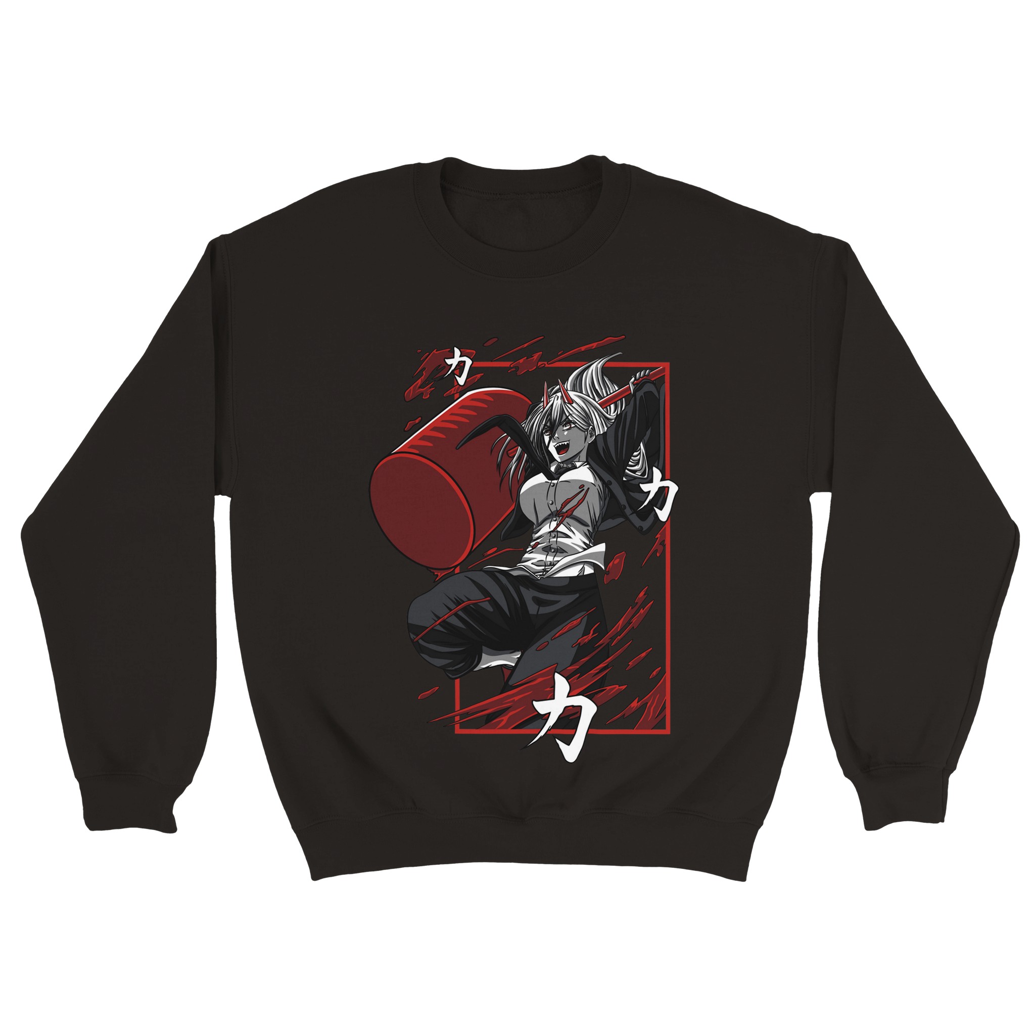 Chainsaw Man 8 Classic Unisex Crewneck Sweatshirt Chainsaw Man 8 Classic Unisex Crewneck Sweatshirt