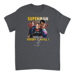 Superman Heavyweight Unisex Crewneck T-shirt