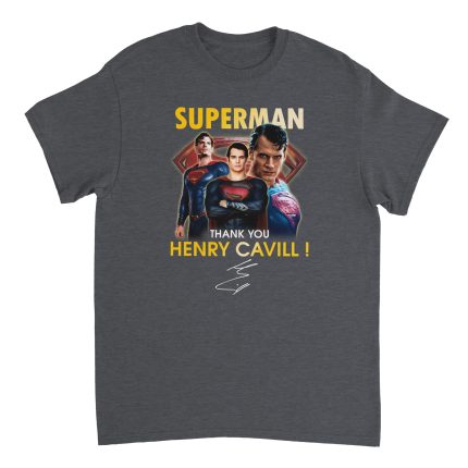 Superman Heavyweight Unisex Crewneck T-shirt