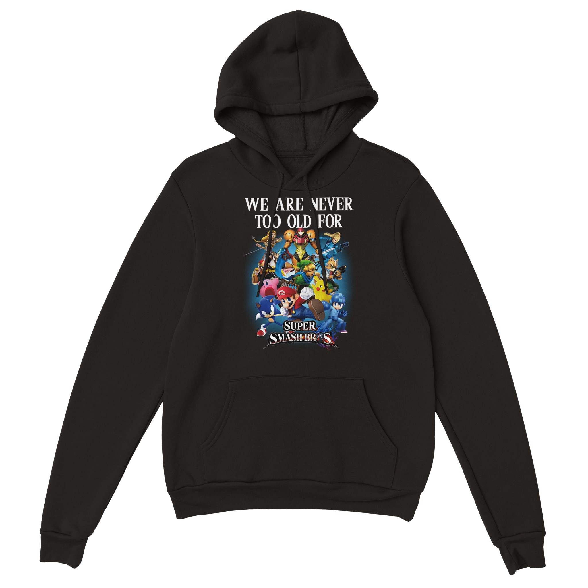 Super Smash Bros Classic Unisex Pullover Hoodie Super Smash Bros Classic Unisex Pullover Hoodie