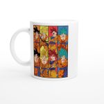 Dragon Ball Z 63 White 11oz Ceramic Mug