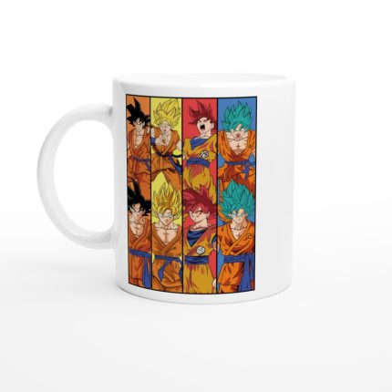 Dragon Ball Z 63 White 11oz Ceramic Mug