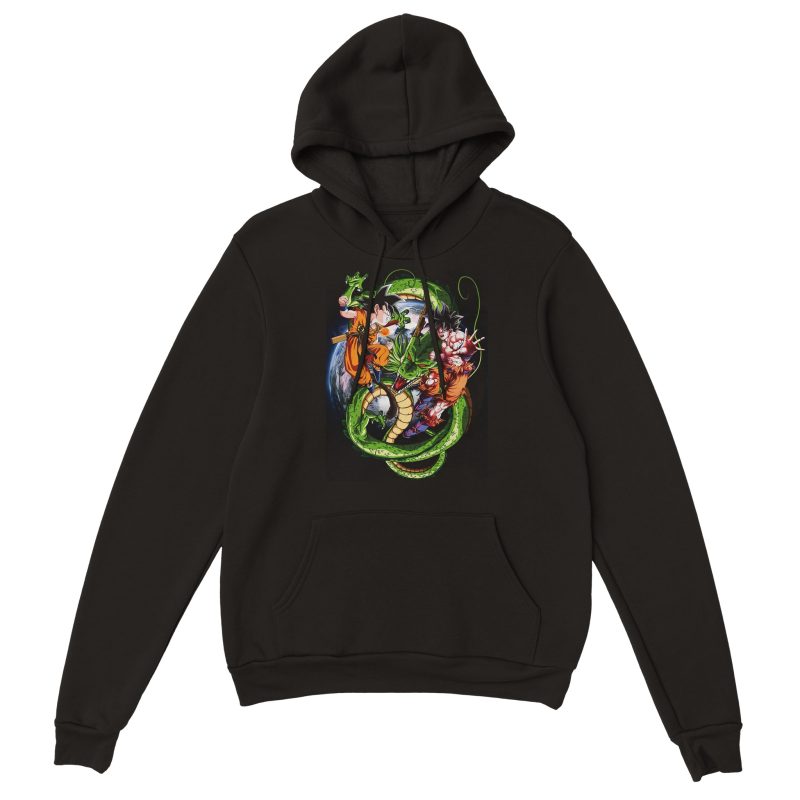 Dragon Ball Z 8 Classic Unisex Pullover Hoodie