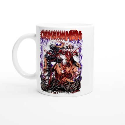 Chainsaw Man 3 White 11oz Ceramic Mug