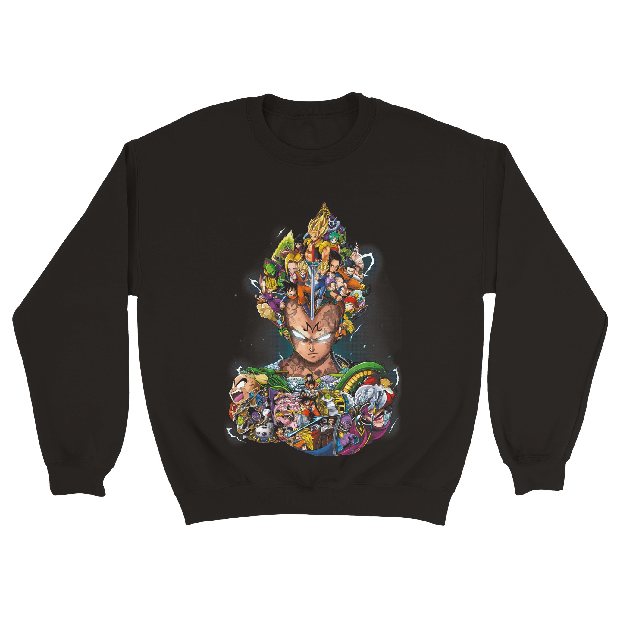 Dragon Ball Z 3 Classic Unisex Crewneck Sweatshirt Dragon Ball Z 3 Classic Unisex Crewneck Sweatshirt