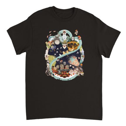 Studio Ghibli 3 Heavyweight Unisex Crewneck T-shirt