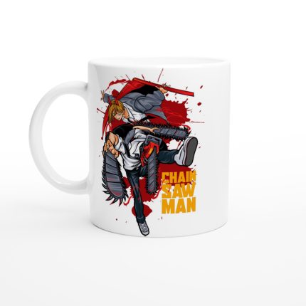 Chainsaw Man 1 White 11oz Ceramic Mug