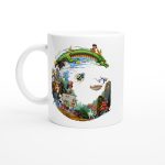 Dragon Ball Z 3 White 11oz Ceramic Mug