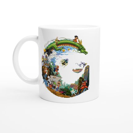 Dragon Ball Z 3 White 11oz Ceramic Mug