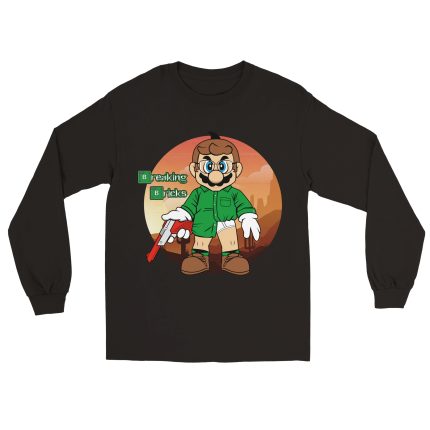 Super Mario 10 Classic Unisex Longsleeve T-shirt