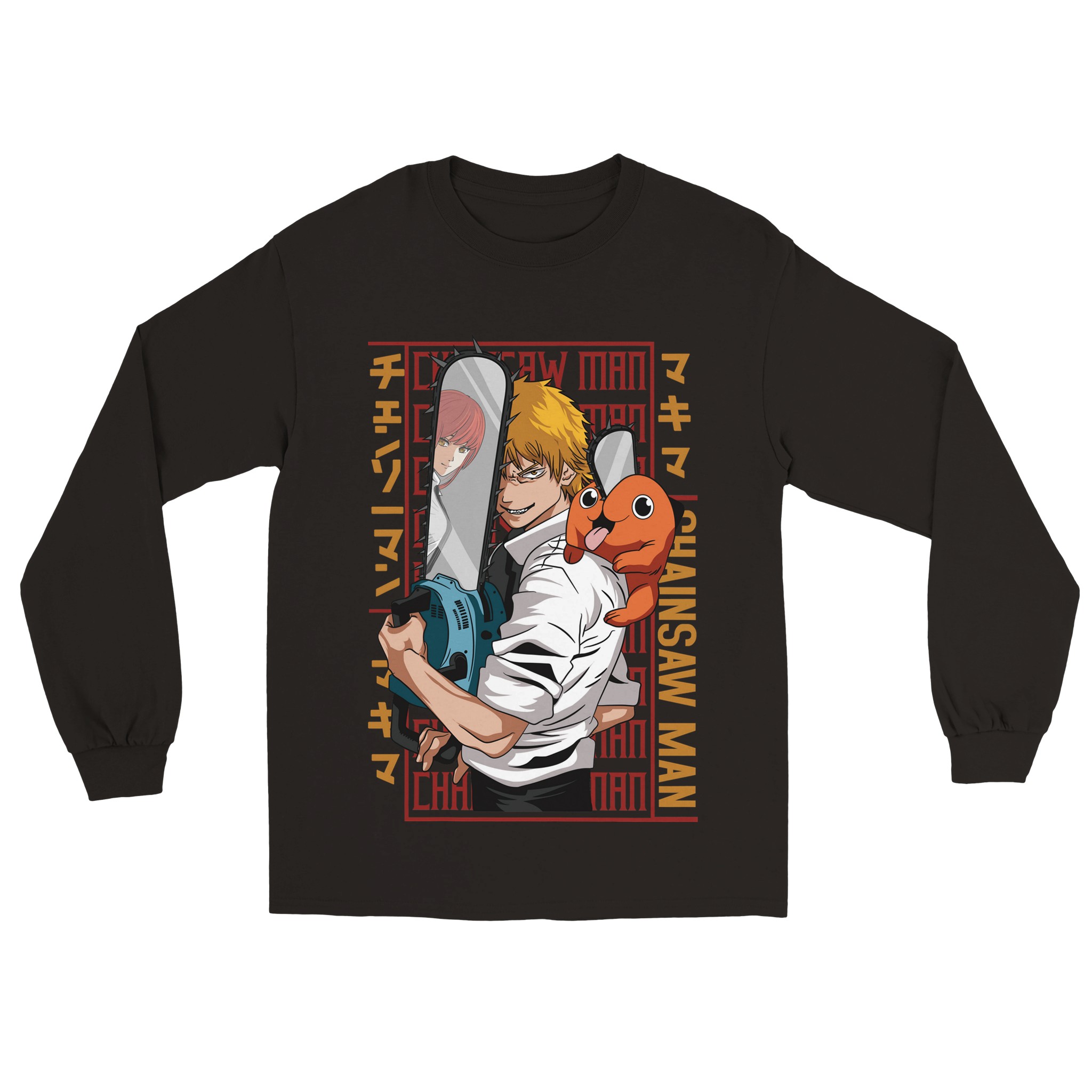 Chainsaw Man 4 Classic Unisex Longsleeve T-shirt Chainsaw Man 4 Classic Unisex Longsleeve T-shirt