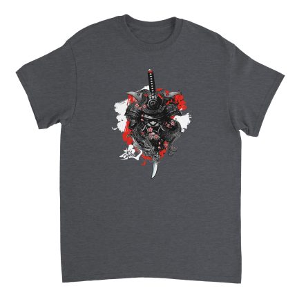 Samurai 5 Heavyweight Unisex Crewneck T-shirt
