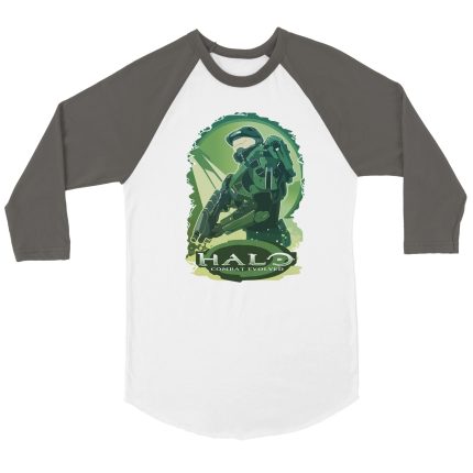 Halo Combat Evolved Unisex 3/4 sleeve Raglan T-shirt