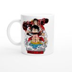 One Piece 16 White 11oz Ceramic Mug