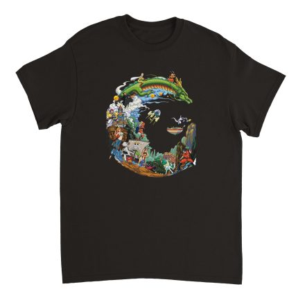 Anime Friends 1 Heavyweight Unisex Crewneck T-shirt