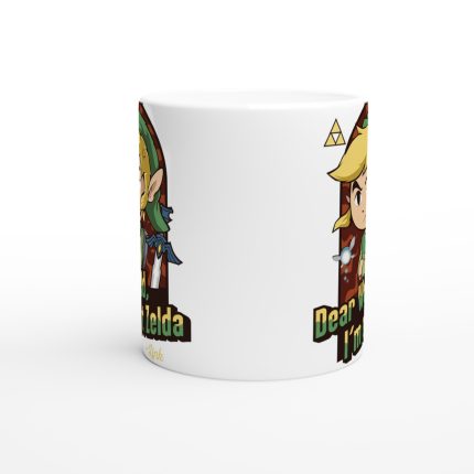 Zelda 2 White 11oz Ceramic Mug