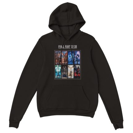 Final Fantasy 1 Classic Unisex Pullover Hoodie