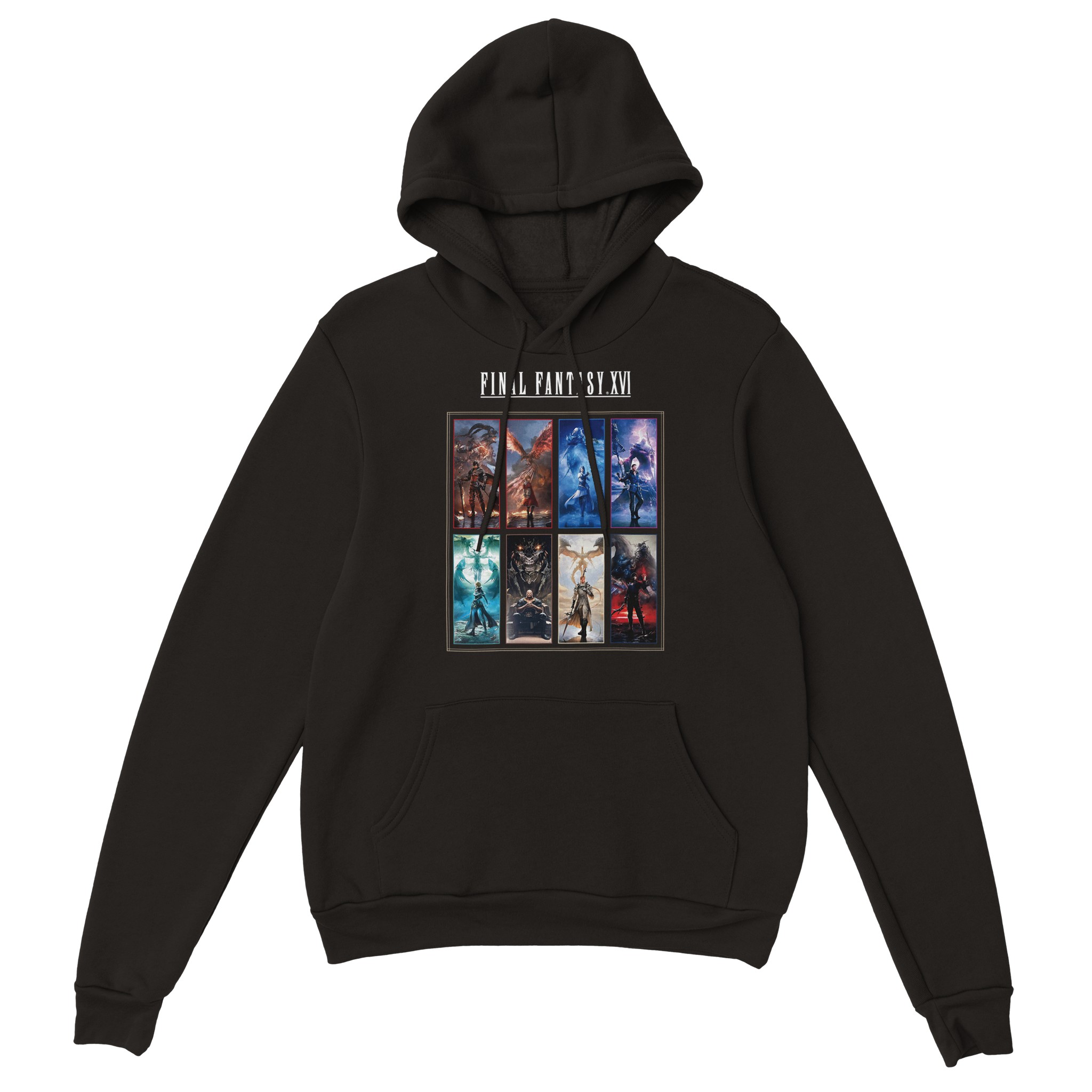 Final Fantasy 1 Classic Unisex Pullover Hoodie Final Fantasy 1 Classic Unisex Pullover Hoodie
