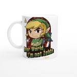 Zelda 2 White 11oz Ceramic Mug