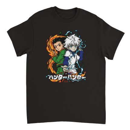 Hunter X Hunter 4 Heavyweight Unisex Crewneck T-shirt