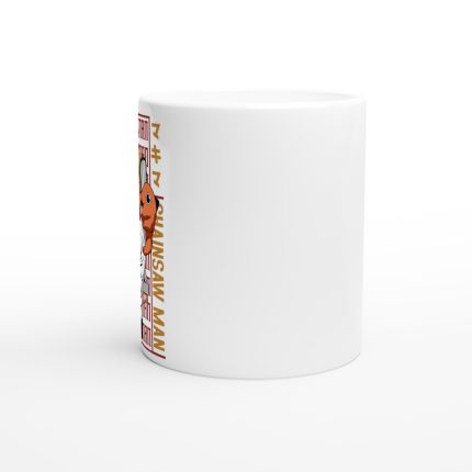 Chainsaw Man 4 White 11oz Ceramic Mug