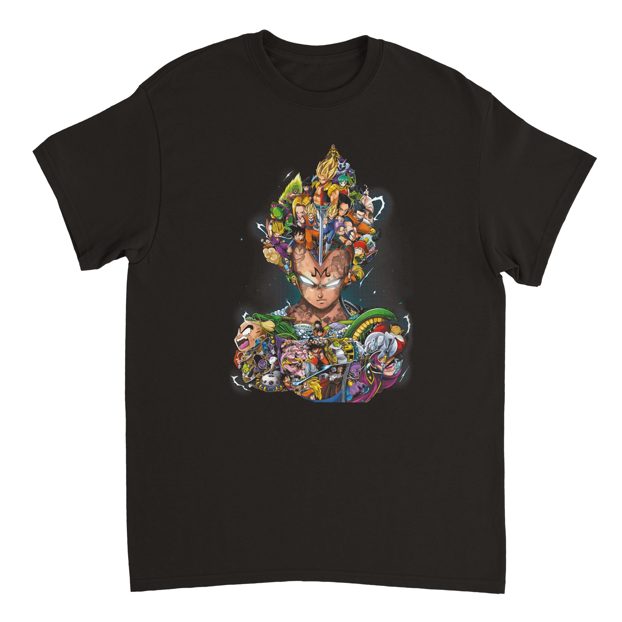 Dragon Ball Z 3 Heavyweight Unisex Crewneck T-shirt Dragon Ball Z 3 Heavyweight Unisex Crewneck T-shirt