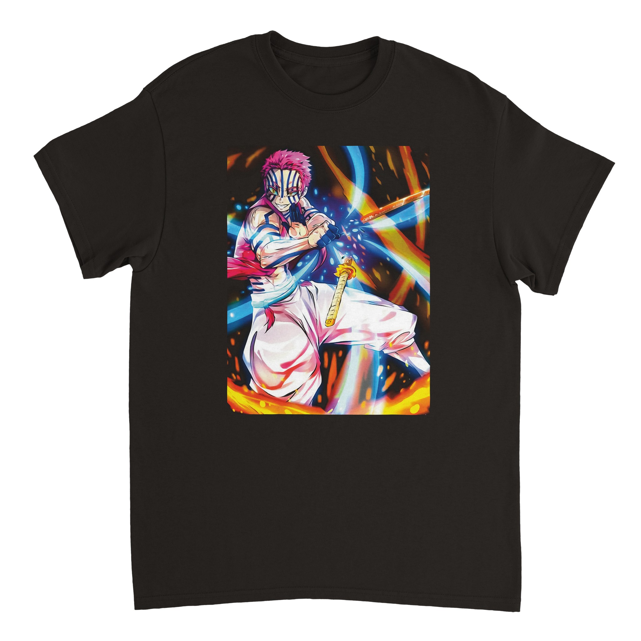 Demon Slayer 2 Heavyweight Unisex Crewneck T-shirt Demon Slayer 2 Heavyweight Unisex Crewneck T-shirt