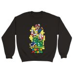 Super Mario 7 Classic Unisex Crewneck Sweatshirt