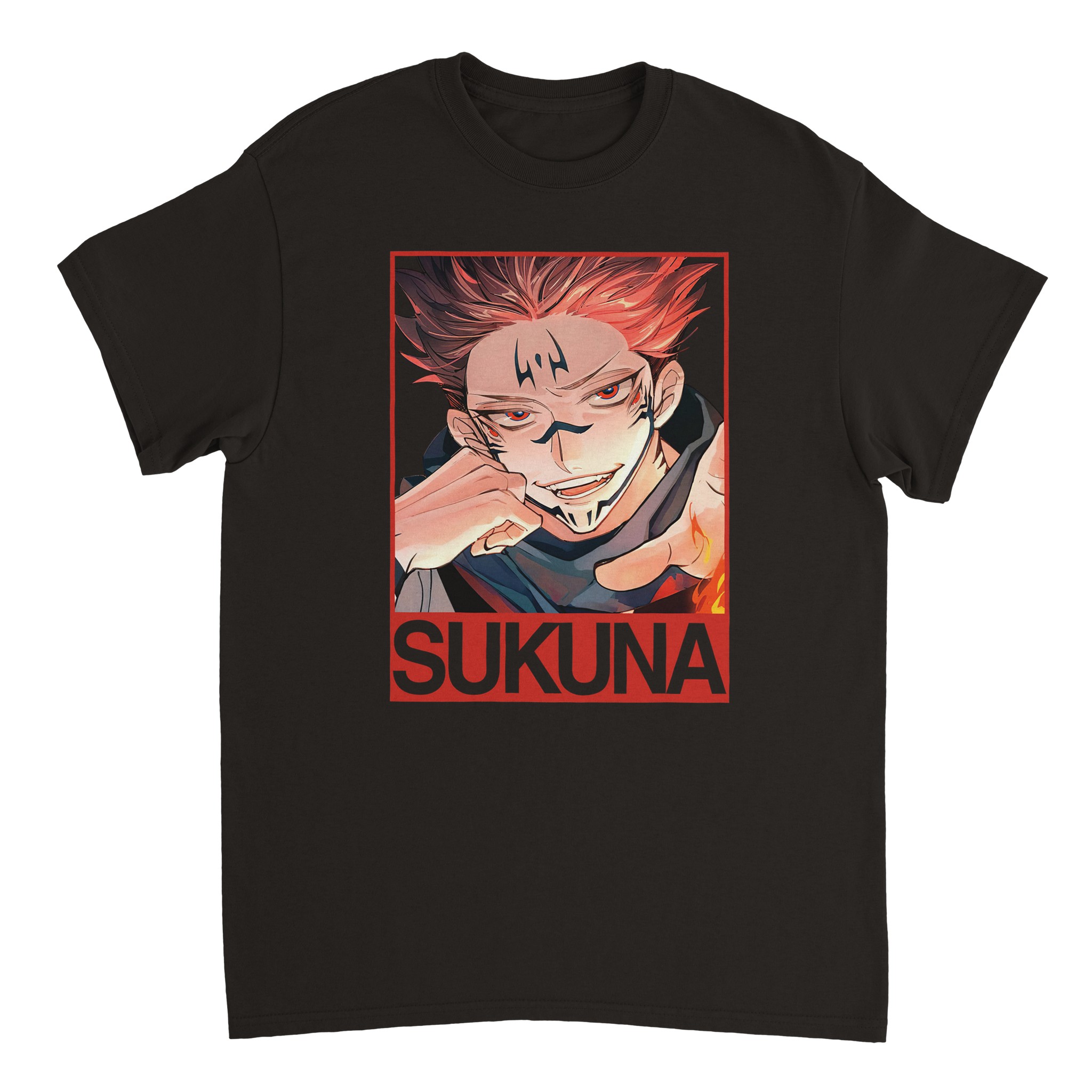 Jujutsu Kaisen 26 Heavyweight Unisex Crewneck T-shirt Jujutsu Kaisen 26 Heavyweight Unisex Crewneck T-shirt