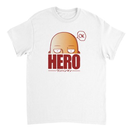 One Punch Man Heavyweight Unisex Crewneck T-shirt