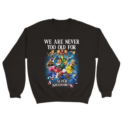 Super Smash Bros Classic Unisex Crewneck Sweatshirt