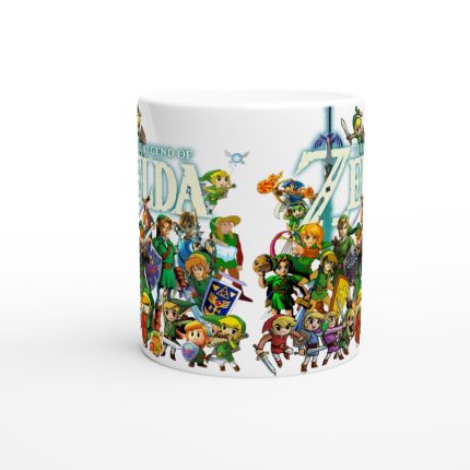 Zelda White 11oz Ceramic Mug