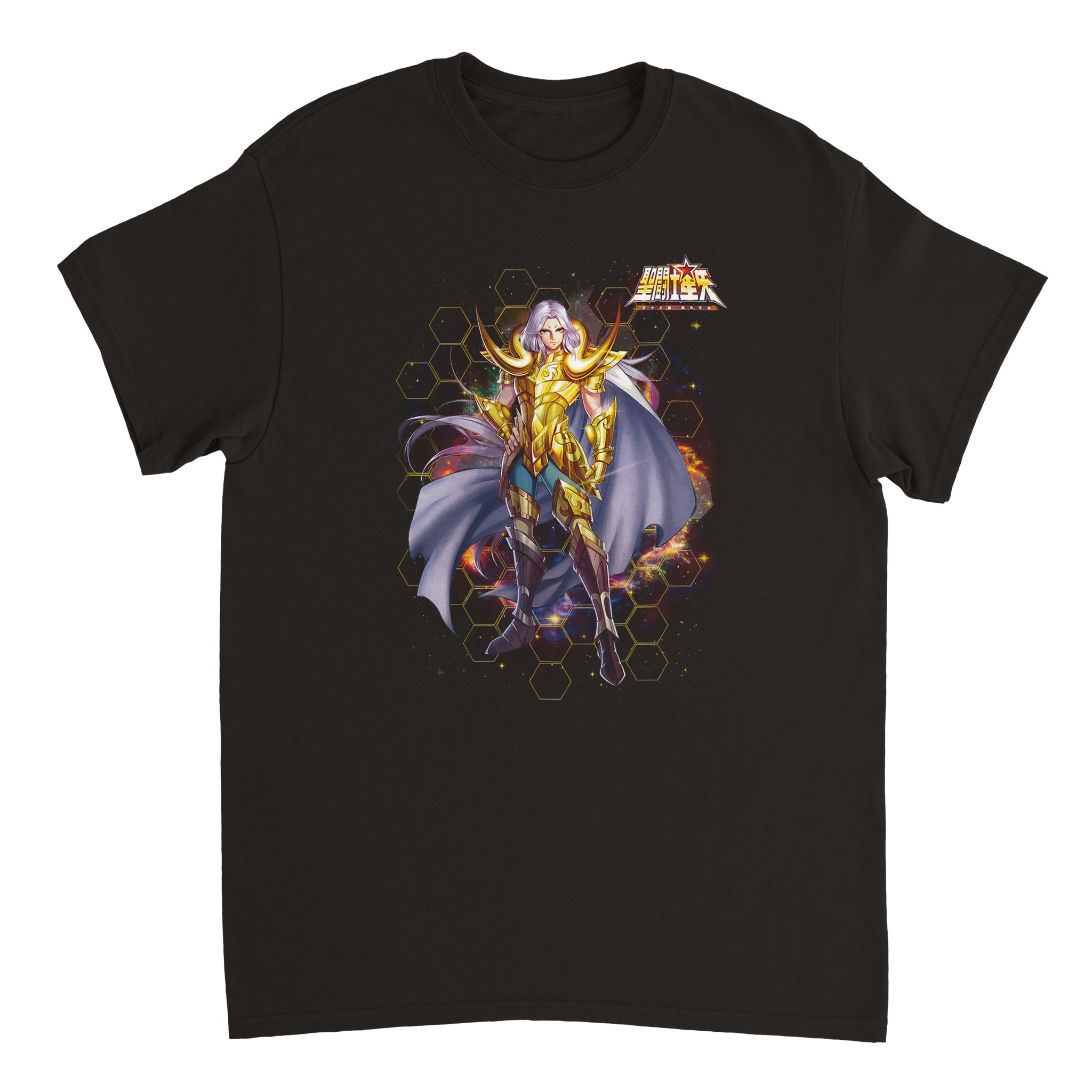 Saint Seiya 1 Heavyweight Unisex Crewneck T-shirt Saint Seiya 1 Heavyweight Unisex Crewneck T-shirt