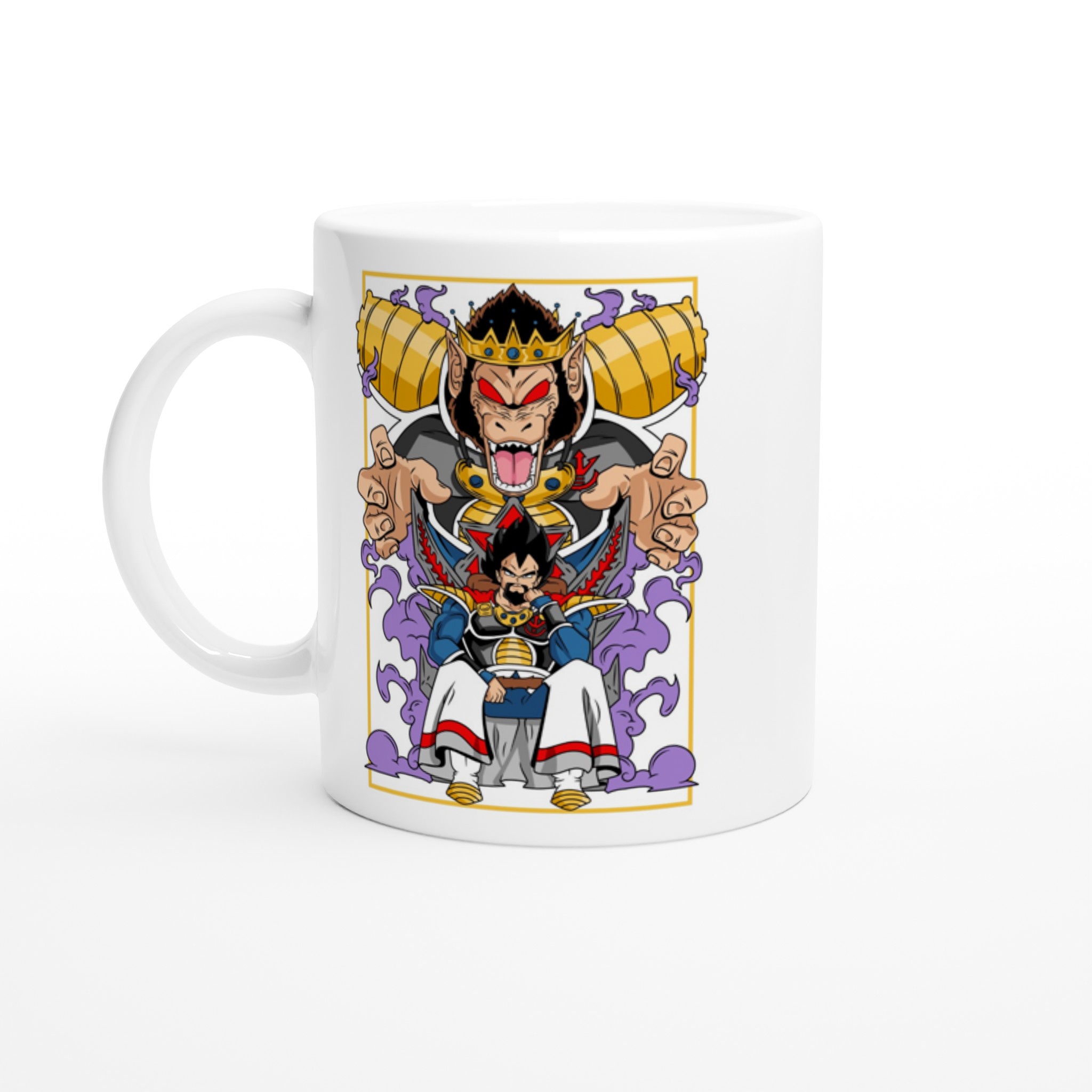 Dragon Ball Z 75 White 11oz Ceramic Mug Dragon Ball Z 75 White 11oz Ceramic Mug