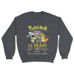 Pokemon 5 Classic Unisex Crewneck Sweatshirt