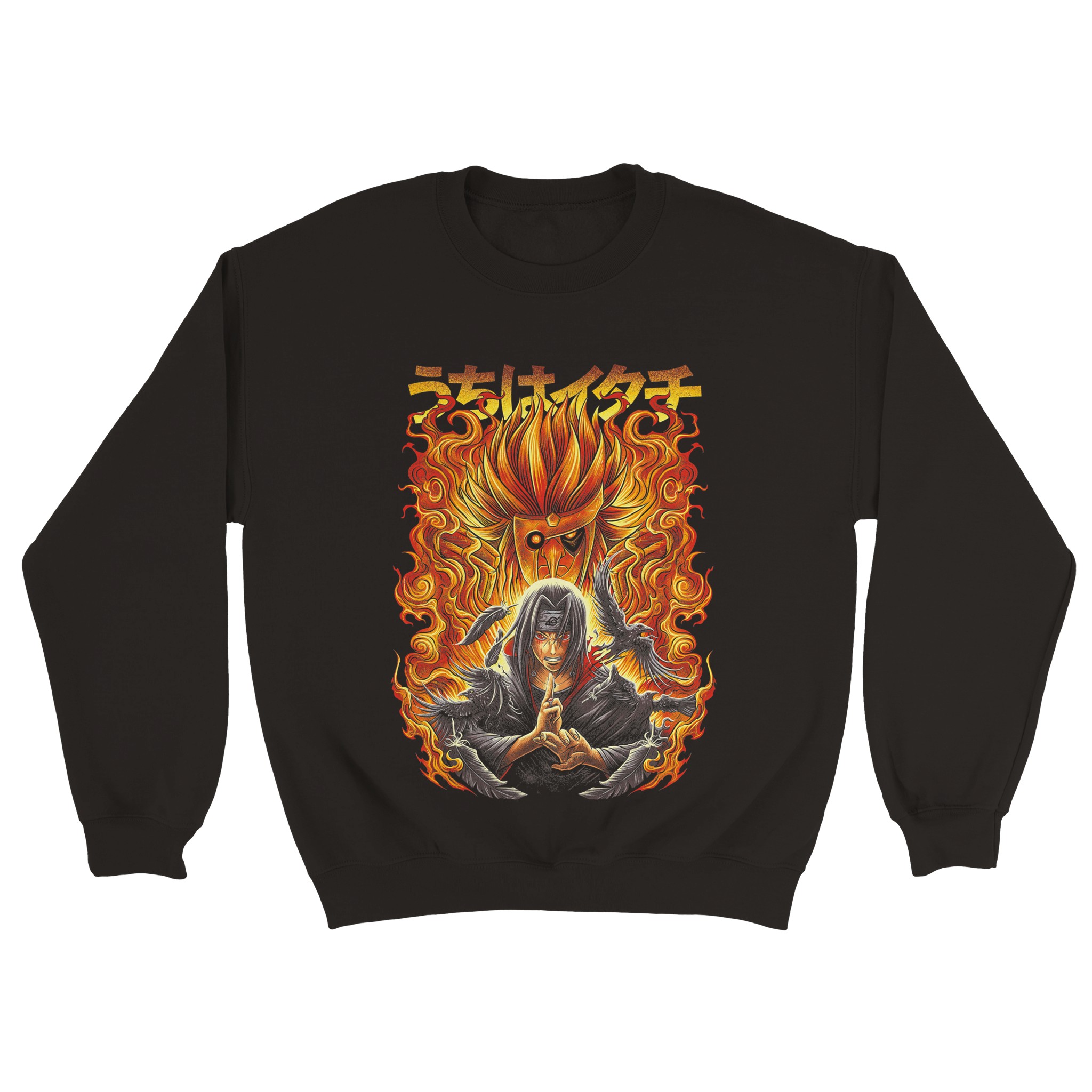 Naruto 3 Classic Unisex Crewneck Sweatshirt Naruto 3 Classic Unisex Crewneck Sweatshirt
