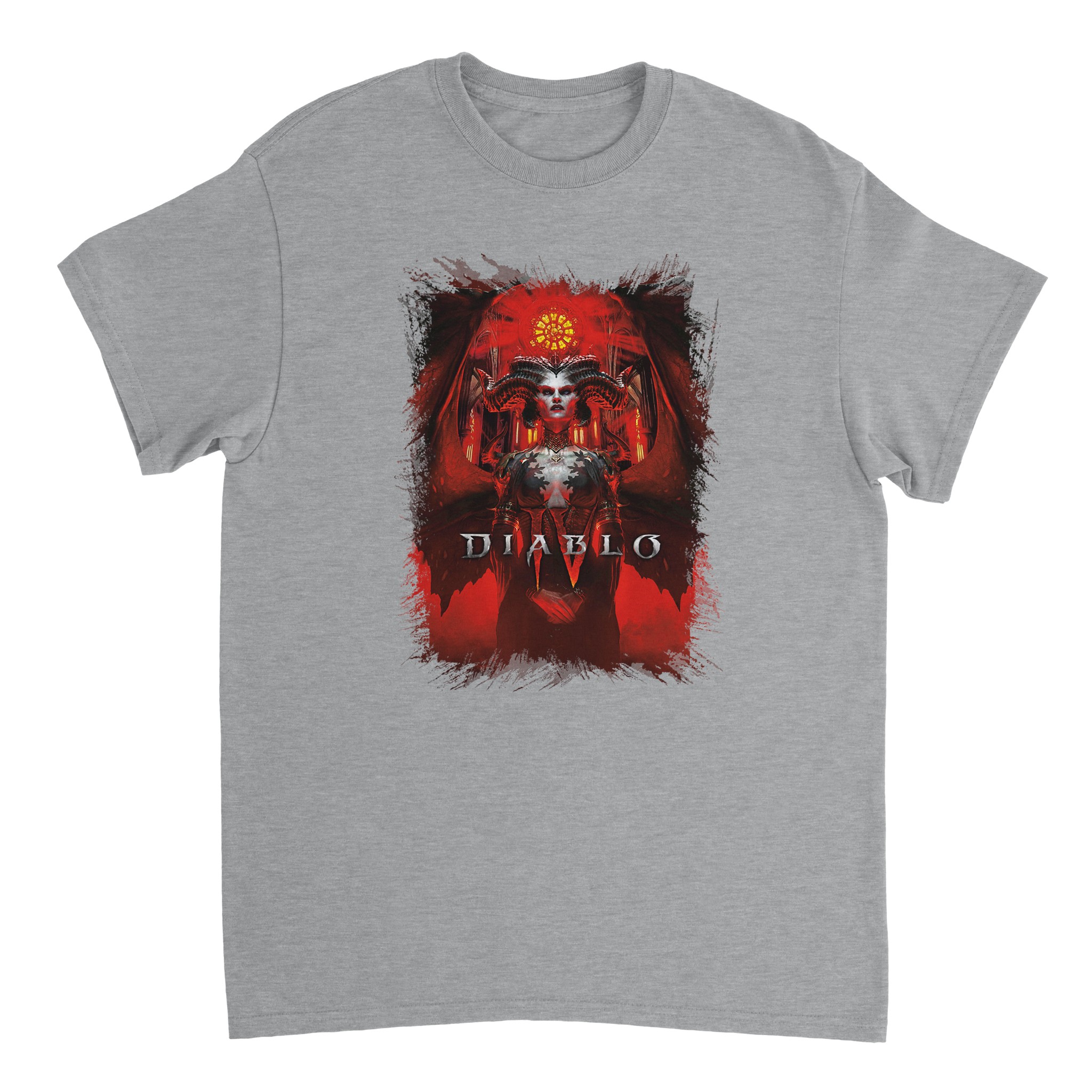 Diablo Heavyweight Unisex Crewneck T-shirt Diablo Heavyweight Unisex Crewneck T-shirt