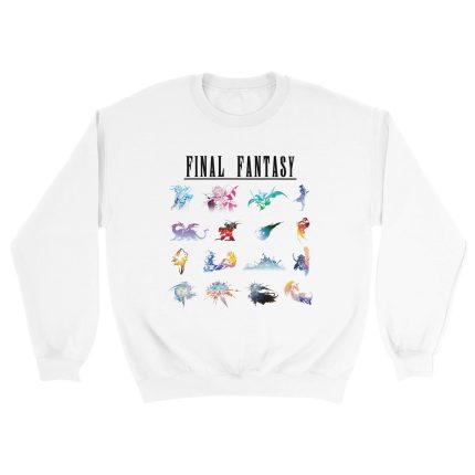 Final Fantasy Classic Unisex Crewneck Sweatshirt