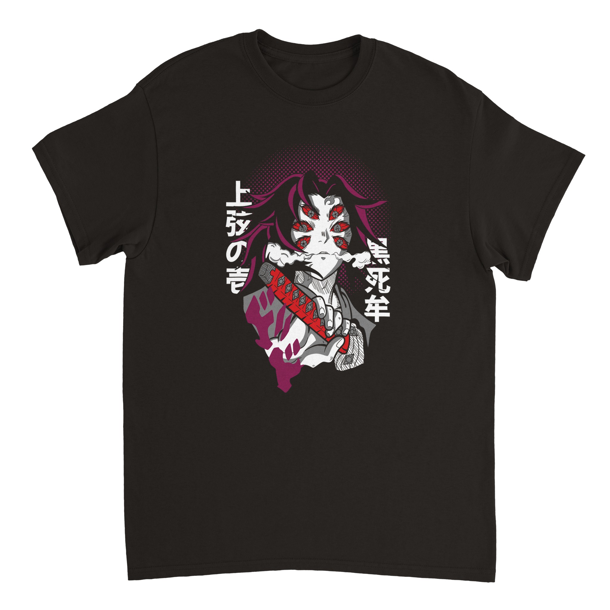 Demon Slayer 8 Heavyweight Unisex Crewneck T-shirt Demon Slayer 8 Heavyweight Unisex Crewneck T-shirt