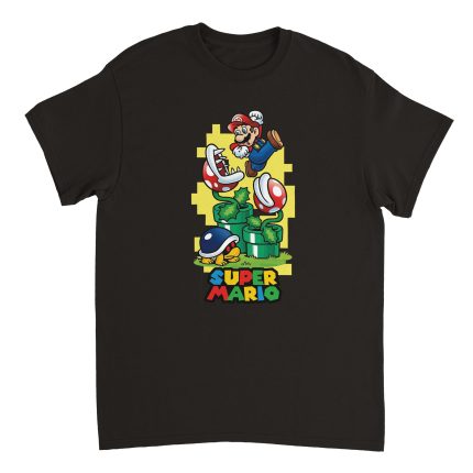 Super Mario 7 Heavyweight Unisex Crewneck T-shirt